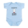 thumbnail image 1 of CafePress - Daddys Rugby Buddy Body Suit - Baby Light Bodysuit, 1 of 1