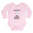 thumbnail image 1 of CafePress - Daddys Rugby Buddy Body Suit - Long Sleeve Infant Bodysuit, 1 of 4