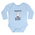 thumbnail image 1 of CafePress - Daddys Rugby Buddy Body Suit - Long Sleeve Infant Bodysuit, 1 of 4