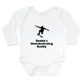 thumbnail image 1 of CafePress - Daddys Skateboarding Buddy Body Suit - Long Sleeve Cotton Baby Bodysuit, 1 of 4