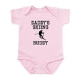 thumbnail image 1 of CafePress - Daddys Skiing Buddy Body Suit - Baby Light Bodysuit, Size Newborn - 24 Months, 1 of 4