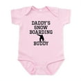 thumbnail image 1 of CafePress - Daddys Snowboarding Buddy Body Suit - Baby Light Bodysuit, Size Newborn - 24 Months, 1 of 4