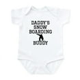 thumbnail image 1 of CafePress - Daddys Snowboarding Buddy Body Suit - Baby Light Bodysuit, Size Newborn - 24 Months, 1 of 4