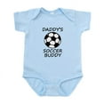 thumbnail image 1 of CafePress - Daddys Soccer Buddy Body Suit - Baby Light Bodysuit, Size Newborn - 24 Months, 1 of 4