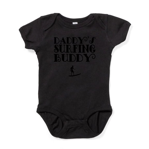 CafePress - Daddys Surfing Buddy Body Suit - Cute Infant Bodysuit Baby Romper - Size Newborn - 24 Months