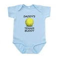 thumbnail image 1 of CafePress - Daddys Tennis Buddy Body Suit - Baby Light Bodysuit, Size Newborn - 24 Months, 1 of 4