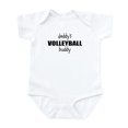 thumbnail image 1 of CafePress - Daddys Volleyball Buddy Baby Body Suit - Baby Light Bodysuit, Size Newborn - 24 Months, 1 of 4