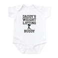 thumbnail image 1 of CafePress - Daddys Weightlifting Buddy Body Suit - Baby Light Bodysuit, Size Newborn - 24 Months, 1 of 4