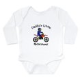 thumbnail image 1 of CafePress - Daddyslittleboy Body Suit - Long Sleeve Cotton Baby Bodysuit, 1 of 4