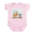 thumbnail image 1 of CafePress - Dadhalfpint Body Suit - Baby Light Bodysuit, Size Newborn - 24 Months, 1 of 4