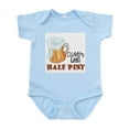 thumbnail image 1 of CafePress - Dadhalfpint Body Suit - Baby Light Bodysuit, Size Newborn - 24 Months, 1 of 4