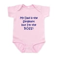 thumbnail image 1 of CafePress - Dadissgt Body Suit - Baby Light Bodysuit, Size Newborn - 24 Months, 1 of 4