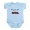 thumbnail image 1 of CafePress - Dads Firetruck Infant Bodysuit - Baby Light Bodysuit, Size Newborn - 24 Months, 1 of 4