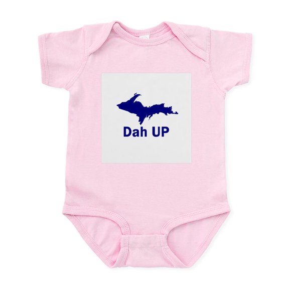 CafePress - Dah UP Infant Bodysuit - Baby Light Bodysuit, Size Newborn - 24 Months