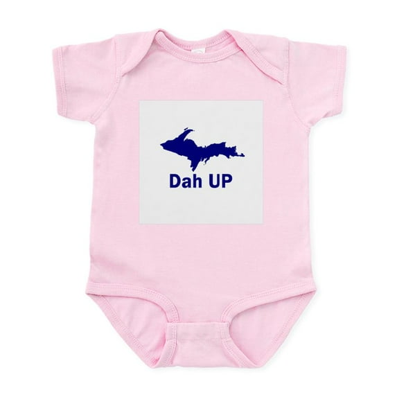 CafePress - Dah UP Infant Bodysuit - Baby Light Bodysuit, Size Newborn - 24 Months