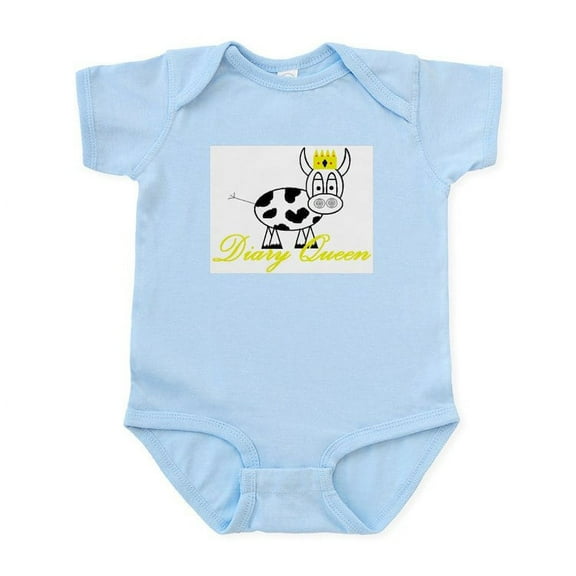 CafePress - Dairy Queen Body Suit - Baby Light Bodysuit, Size Newborn - 24 Months