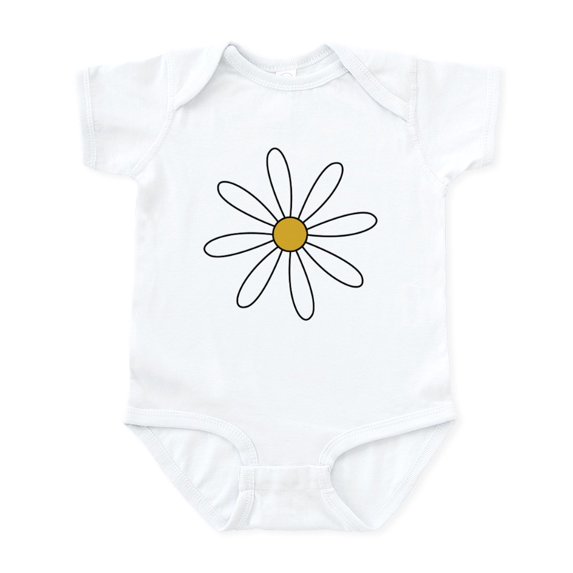 CafePress - Daisies Infant Bodysuit - Baby Light Bodysuit, Size Newborn - 24 Months