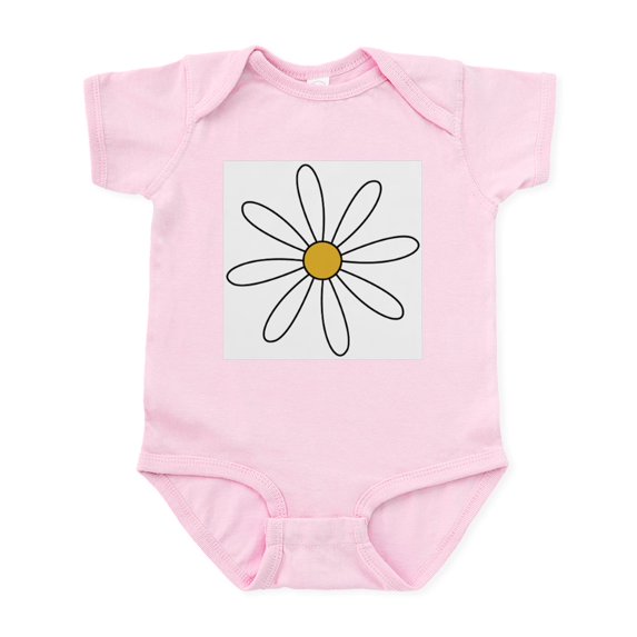CafePress - Daisies Infant Bodysuit - Baby Light Bodysuit, Size Newborn - 24 Months