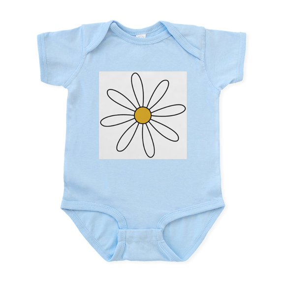 CafePress - Daisies Infant Bodysuit - Baby Light Bodysuit, Size Newborn - 24 Months