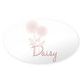 thumbnail image 1 of CafePress - Daisy Flower Sticker - Sticker (Oval), 1 of 1
