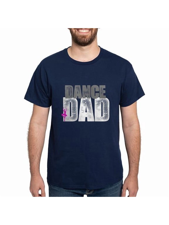 - Dance Dad With Ballerina T Shirt - Men's Classic Cotton T-Shirts