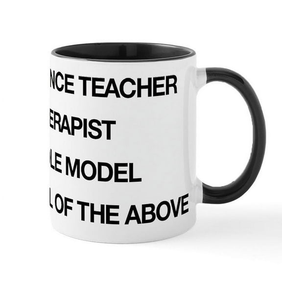 CafePress - Dance Teacher Multiple Choice - 11 oz Ceramic Mug - Novelty Coffee Tea Cup
