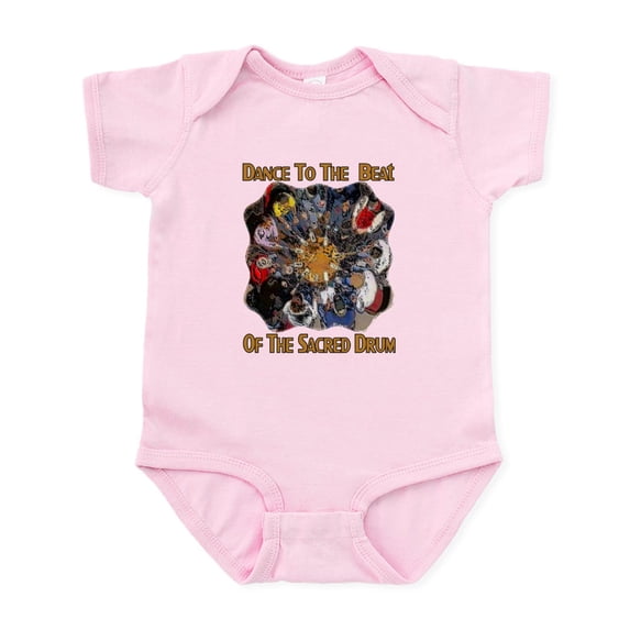 CafePress - Dance To The Beat Infant Bodysuit - Baby Light Bodysuit, Size Newborn - 24 Months