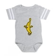 thumbnail image 1 of CafePress - Dancing Banana - Cute Infant Baby Football Bodysuit, 1 of 3
