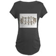 thumbnail image 1 of CafePress - Dancing Bunnies In A Circle Maternity T Shirt - Maternity Dark T-Shirt, 1 of 3