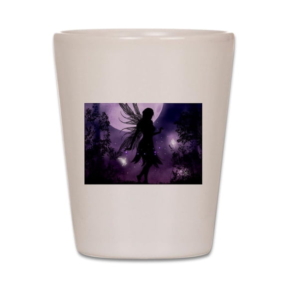 CafePress - Dancing In The Moonlight - White Shot Glass, Unique and Funny Shot Glass