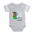 thumbnail image 1 of CafePress - Dancing Koala - Cute Infant Baby Football Bodysuit, 1 of 3