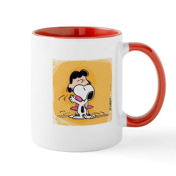 CafePress - Dancing Lucy Mug - 11 oz Ceramic Mug - Novelty Coffee Tea Cup