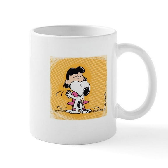 CafePress - Dancing Lucy Mug - 11 oz Ceramic Mug - Novelty Coffee Tea Cup