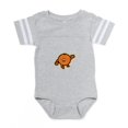 thumbnail image 1 of CafePress - Dancing Orange TRAN... - Cute Infant Baby Football Bodysuit, 1 of 3