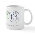 thumbnail image 1 of CafePress - Dancing Rainbow Mug - 11 oz Ceramic Mug - Novelty Coffee Tea Cup, 1 of 6