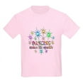 thumbnail image 1 of CafePress - Dancing Sparkles Kids Light T Shirt - Light T-Shirt Kids XS-XL, 1 of 4