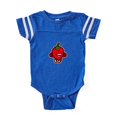 thumbnail image 1 of CafePress - Dancing Strawberry - Cute Infant Baby Football Bodysuit, 1 of 3