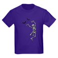 thumbnail image 1 of CafePress - Dancing With The Bats Skeleton T Shirt - Dark T-Shirt Kids XS-XL, 1 of 4