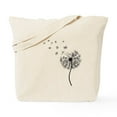 thumbnail image 1 of CafePress - Dandelion Tote Bag - Unisex Canvas Tote Bag, Beige, 1-Piece, 1 of 7