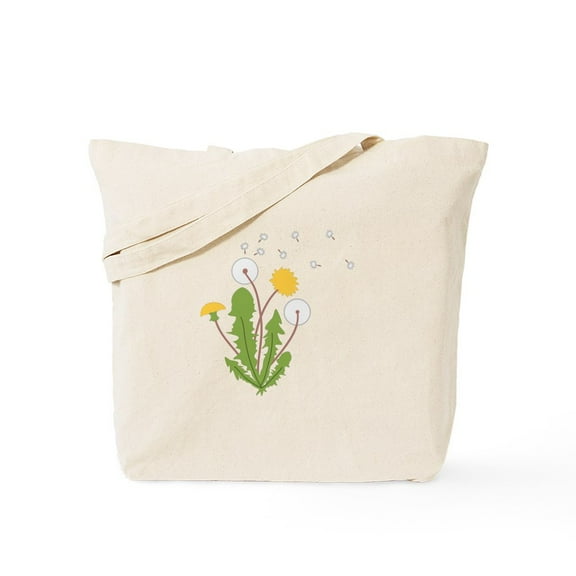 CafePress - Dandelion Tote Bag - Unisex Canvas Tote Bag, Beige, 1-Piece