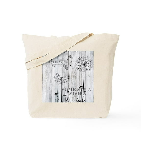 CafePress - Dandelion Wish Tote Bag - Unisex Canvas Tote Bag, Beige, 1-Piece