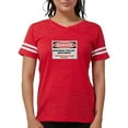 thumbnail image 1 of CafePress - Danger! Deployment Mom.. Women's Dark T Shirt - Womens Football Shirt, 1 of 4