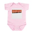 thumbnail image 1 of CafePress - Danger Is My Middle Name Infant Bodysuit - Baby Light Bodysuit, Size Newborn - 24 Months, 1 of 4