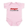 thumbnail image 1 of CafePress - Danger Is My Middle Name Infant Bodysuit - Baby Light Bodysuit, Size Newborn - 24 Months, 1 of 4