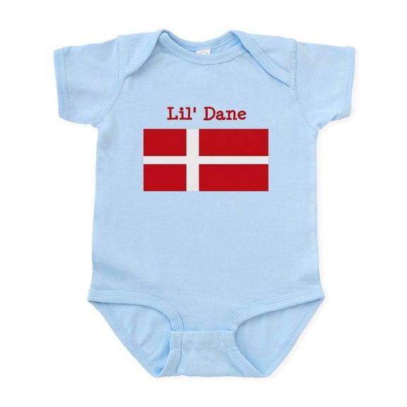 CafePress - Danish Infant Bodysuit - Baby Light Bodysuit, Size Newborn - 24 Months