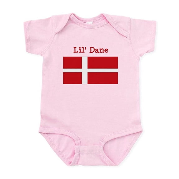 CafePress - Danish Infant Bodysuit - Baby Light Bodysuit, Size Newborn - 24 Months