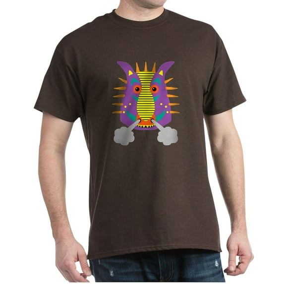 CafePress - Dark Dragon Shirt - Men's Classic Graphic Cotton T-Shirt