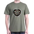 thumbnail image 1 of CafePress - Dart Love Dark T Shirt - Men's Classic Graphic Cotton T-Shirt, 1 of 4
