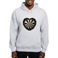 thumbnail image 1 of CafePress - Dart Love Hooded Sweatshirt - Pullover Hoodie, Hooded Sweatshirt, 1 of 3