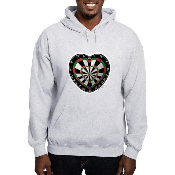 CafePress - Dart Love Hooded Sweatshirt - Pullover Hoodie, Hooded Sweatshirt